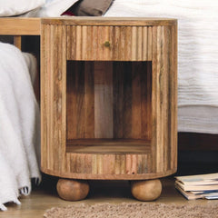 Soba - Ball Drawer Bedside Table
