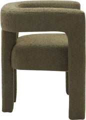 Athena - Boucle Fabric Dining Chair