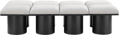 Pavilion - 8 Piece Modular Bench With Black Base