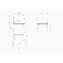 Gansevoort - Dining Armchair