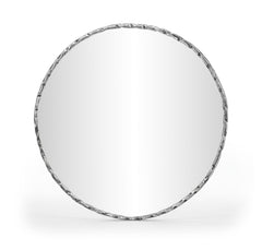 Hammer - Round Iron Mirror