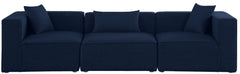 Cube - Linen Modular 3 Seat Sofa