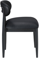 Riccio - Side Chair (Set of 2) - Black Frame