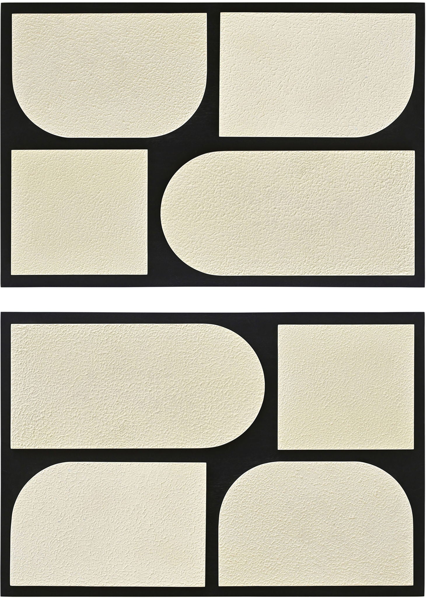 Icon - Mango Wood 2 Piece Wall Art