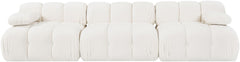 Orin - Velvet 3 Piece Modular Sofa