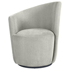 Nueva - Upholstered Swivel Chair Curved Backrest
