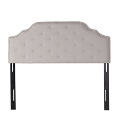 Luella - Button Tufted Upholstered Headboard