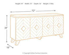 Robin Ridge - Brown / Beige - Accent Cabinet