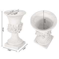 Garden Durable Urn Planter - Antique White