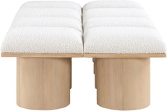 Pavilion - 8 Piece Modular Bench With Natural Base