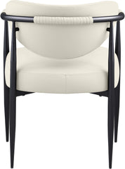 Virella - faux Leather Upholstered Dining Chair (Set of 2) - Black Base