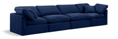 Indulge - Velvet 4 Seat Modular Sofa