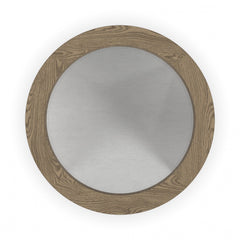 Melody - Round Coffee Table With Casters - White