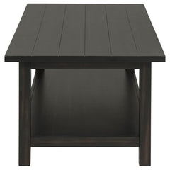 Payne - Wood Coffee Table with Shelf