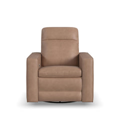 Dutch - Power Swivel Gliding Recliner With Power Headrest, Lumbar, Heat & Massage