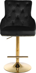 Claude - Adjustable Stool with Gold Base