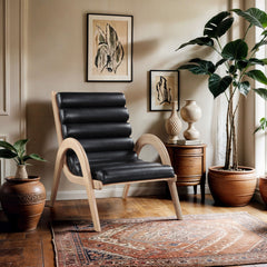 Randal - Accent Chair - Natural Frame