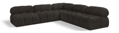Ames - 5 Piece Fabric Modular Corner Sectional