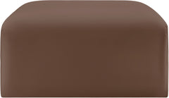 Arc - Faux Leather Ottoman
