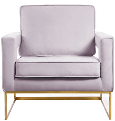 Noah - Accent Chair with Gold Legs