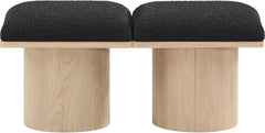 Pavilion - 2 Piece Modular Bench With Natural Base