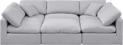 Indulge - Linen 6 Piece Modular Sectional
