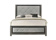 Jehoram - Queen Bed - Gray