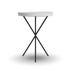 Melody - Chairside Table - White