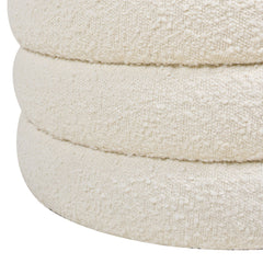 Fuji - Oversized Round Storage Ottoman