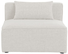 Cube - Linen Armless Chair