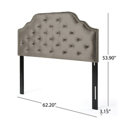 Luella - Button Tufted Upholstered Headboard