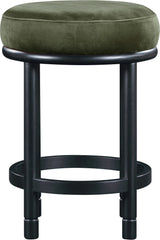 Monette - Counter Stool With Black Base