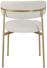 Lupita - Dining Chair With Brushed Gold Legs (Set of 2)