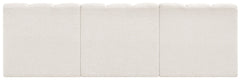 Arc - Boucle Fabric 3 Seats Modular Sofa