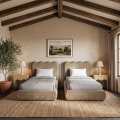 Tempo - Velvet Upholstered Bed