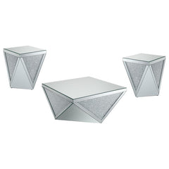 Amore - Mirrored Coffee Table Set