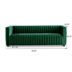 Dominic - Channel Tufted Sofa