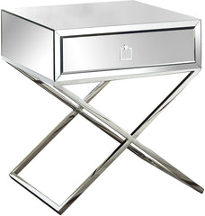 Lynn - Side Table - Chrome
