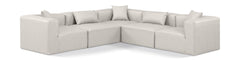 Cube - 5 Piece Modular Corner Sectional