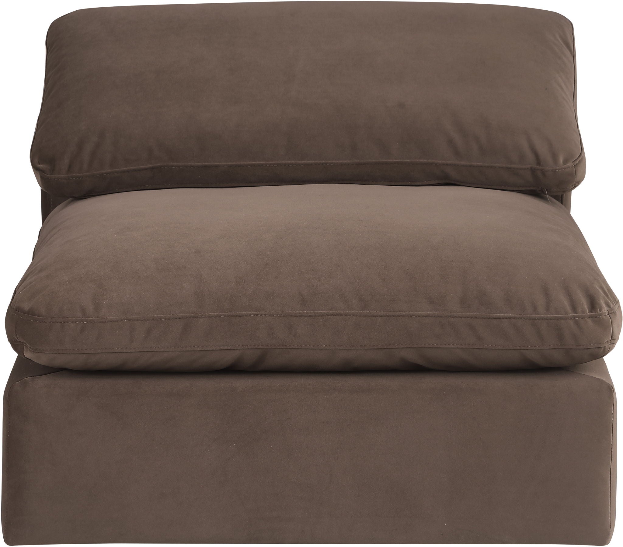 Comfy - Velvet Armless Chair