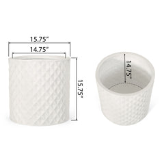 Planter - Antique White