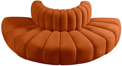 Arc - Velvet 4 Piece Modular Sofa