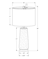 Lighting, Table Lamp, Resin, Modern - Gray