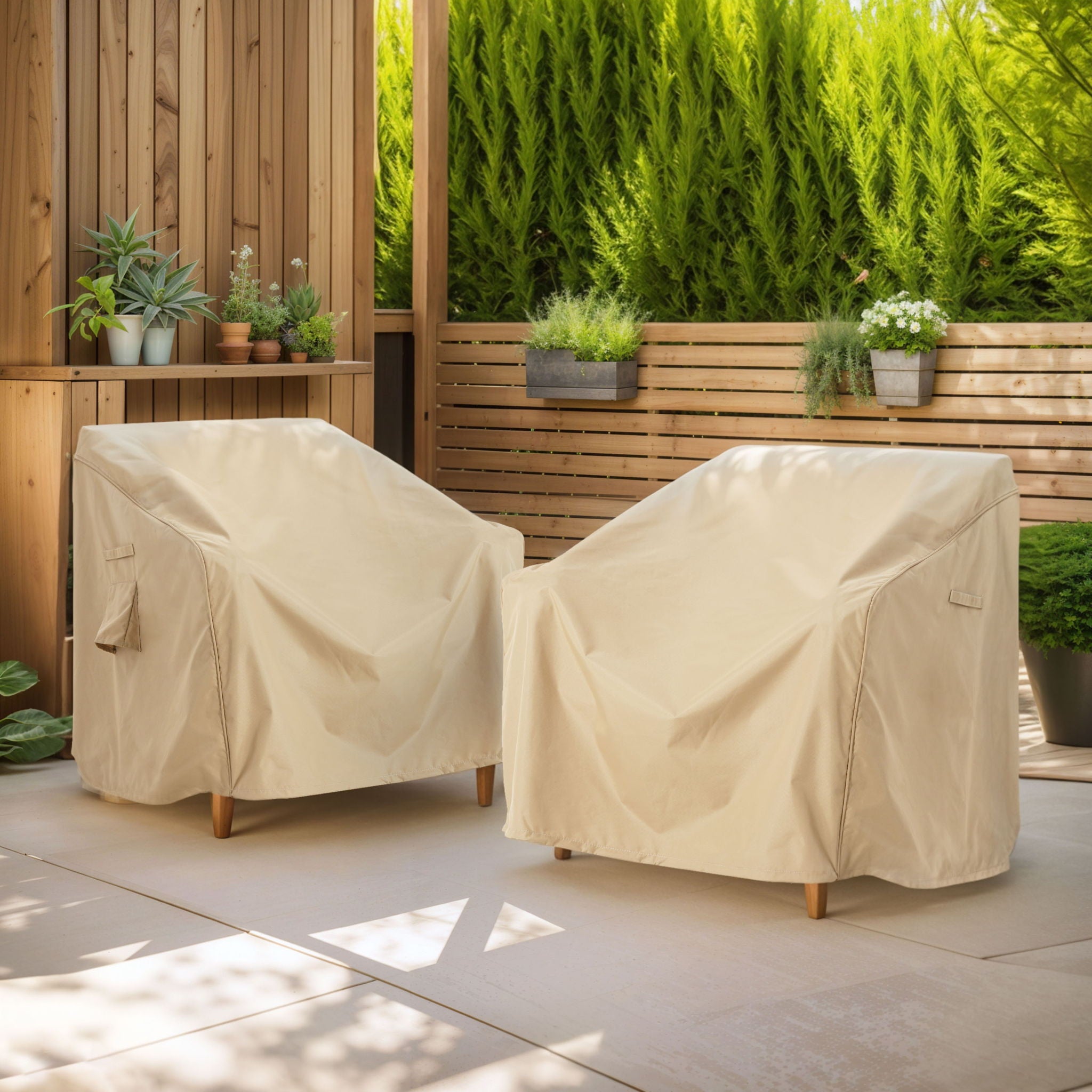 Shield - Outdoor Patio Club Chair Cover