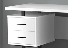 Computer Desk For Home Office, Laptop, Left, Right Set - Up, Storage Drawers, Contemporary & Modern