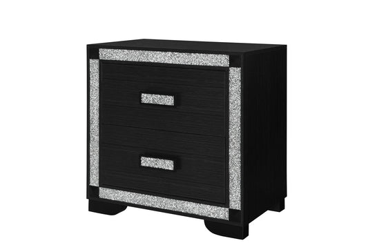 Soleil - Nightstand - Charcoal