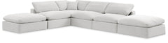 Comfy - 6 Piece Velvet Modular Sectional