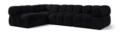Orin - Fabric Velvet 4 Piece Modular Sectional