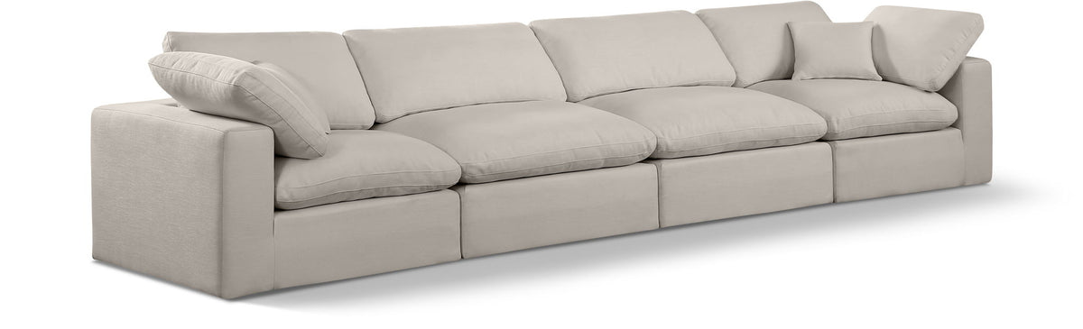 Comfy - Linen Modular Sofa 4 Seats