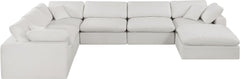 Comfy - 7 Piece Linen Modular Sectional With Chaise